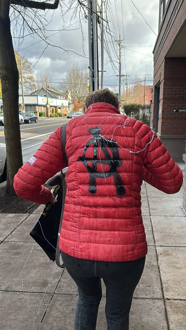 Tag a TERF Day - Portland TERF Rally Ends Early After Contact With Reality